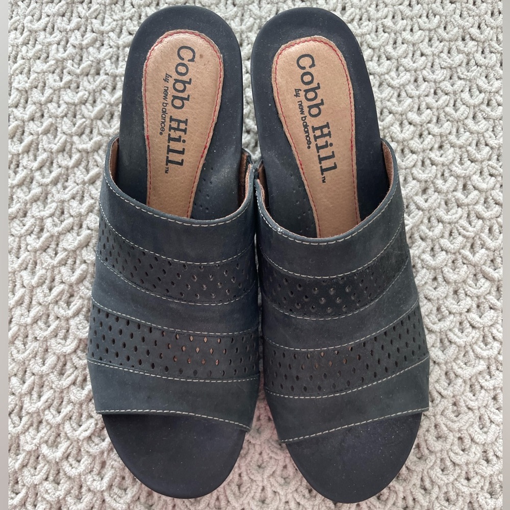 Cobb Hill by New Balance Tracie Black Mule Sandal 9W